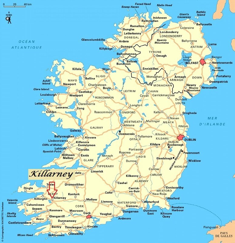 Carte Killarney