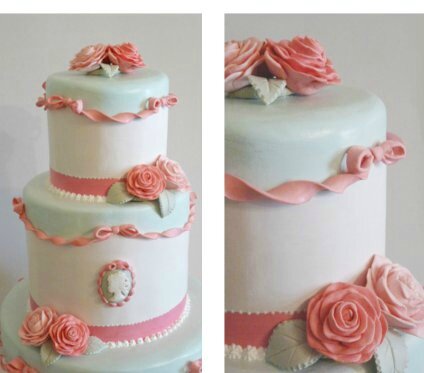 Gâteau Marie Antoinette, vitrine Bonton