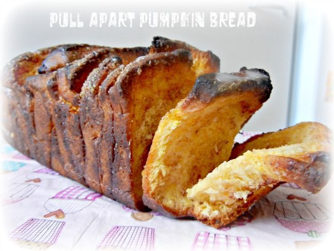 pull apart pumpkin bread