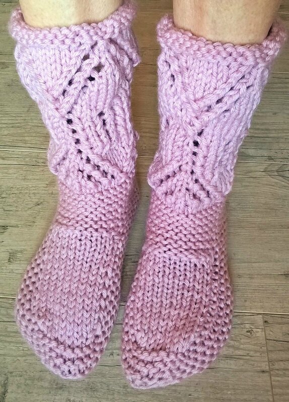 chaussons roses3