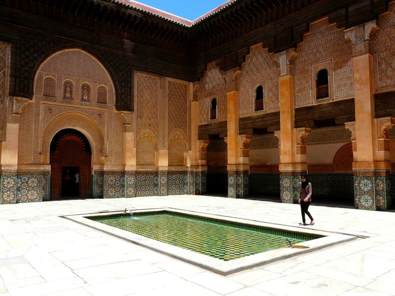 32 - 29 et 30-05-2013 - Marrakech - Medersa Ben Youssef P1600605