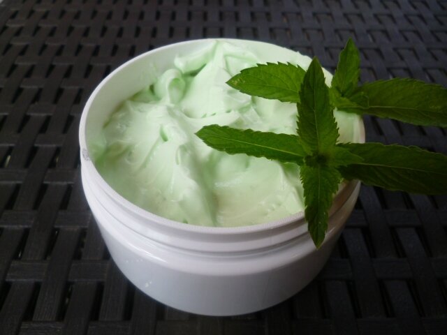 mousse menthe finie