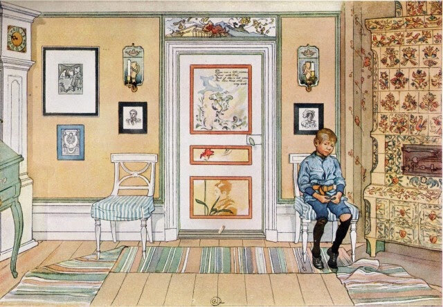 Carl Larsson - Au coin !