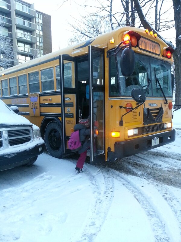 Québec Adé bus scolaire