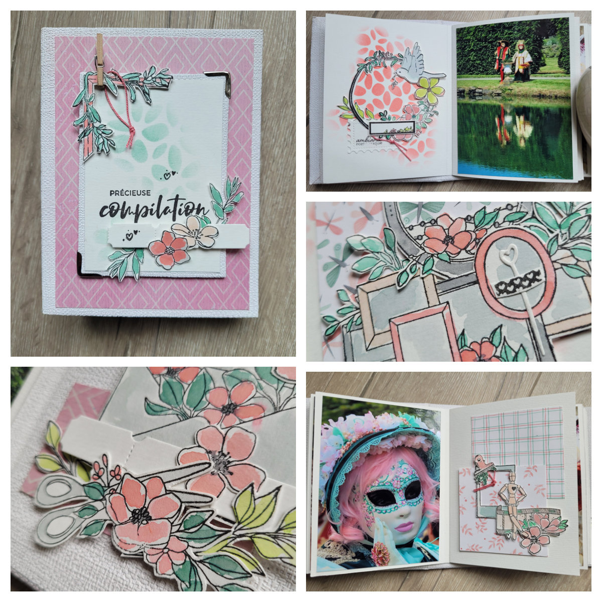 Mini-album pour les ateliers du Téléthon : "Précieuse compilation ...