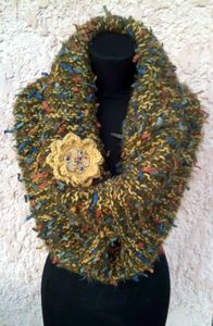 snood moutarde 2