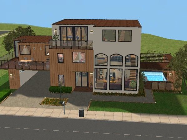 Villa du Bois joli - MAISONS & DECO SIMS2 Villa du Bois joli - MAISONS & DECO SIMS2