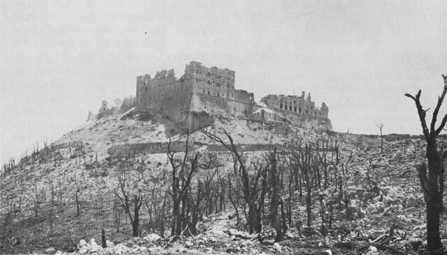 Monte-Cassino-détruit