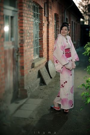 Mémoire d'une (séance photos en costume de) geisha par Fann(C)y