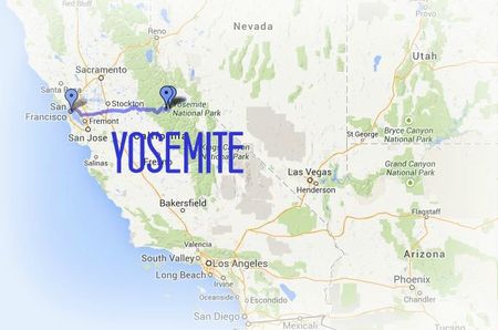 Road Trip USA-Ouest américain juillet 2013 - etape 2 YOSEMITE chez Gloewen et Scrat