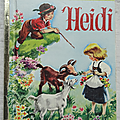 Livre Collection ... <b>HEIDI</b> (1983) *Petit livre d'Or*