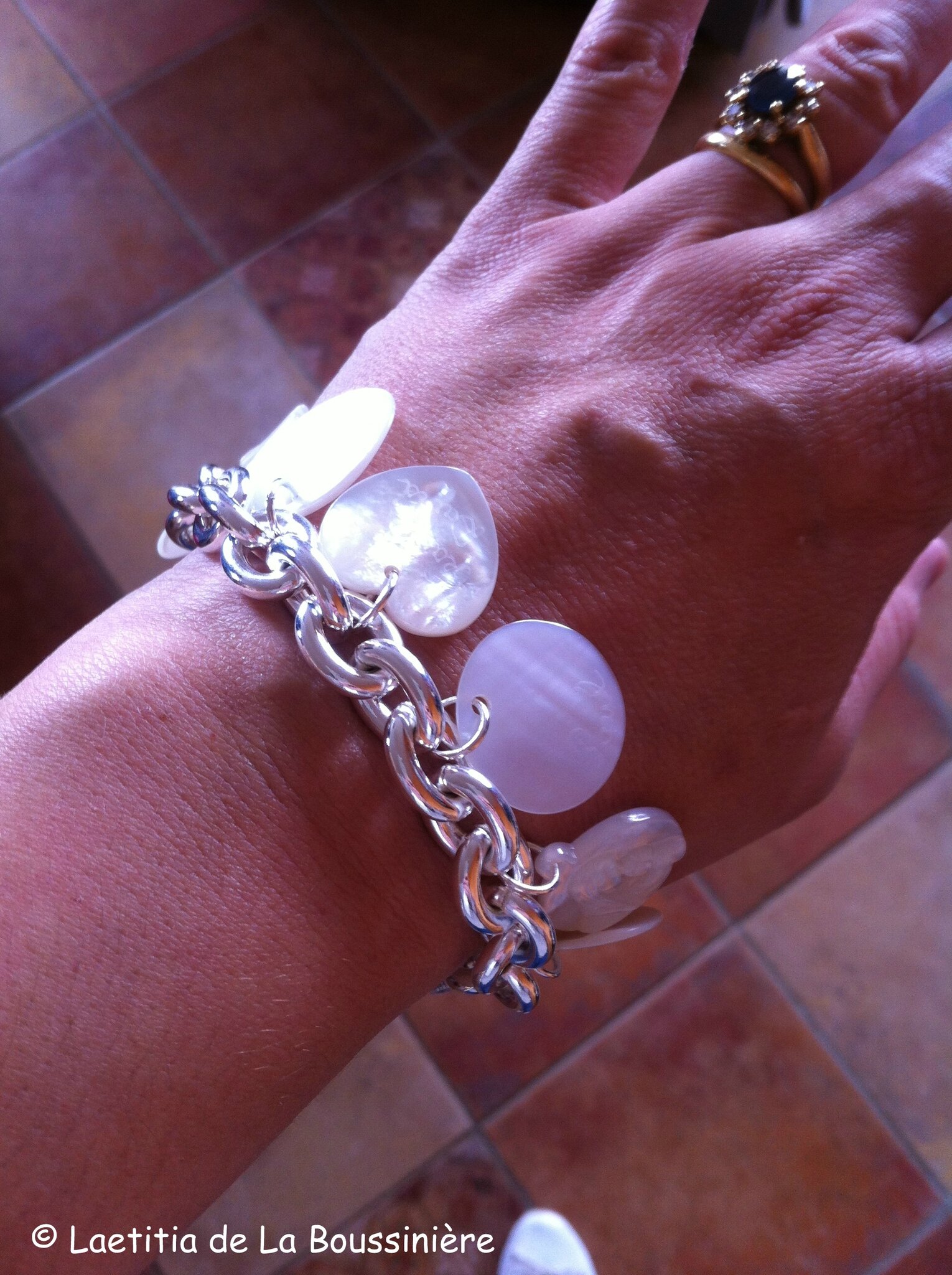 Le bracelet personnalisé de Catherine