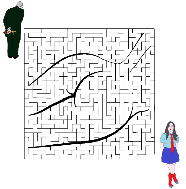 Labyrinthe avec perso