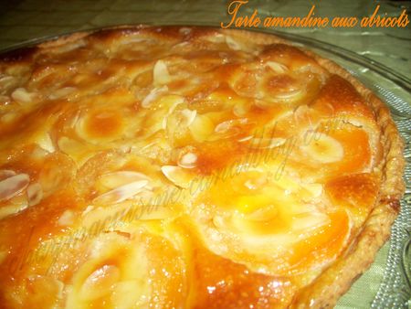 Tarte amandine aux abricots blog