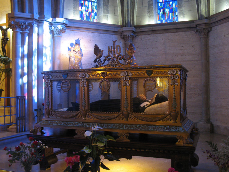 Nevers, couvent Saint-Gildard, sainte Bernadette