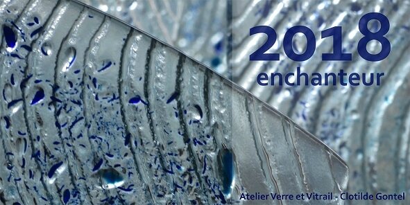 Voeux 2018-Atelier Verre et Vitrail