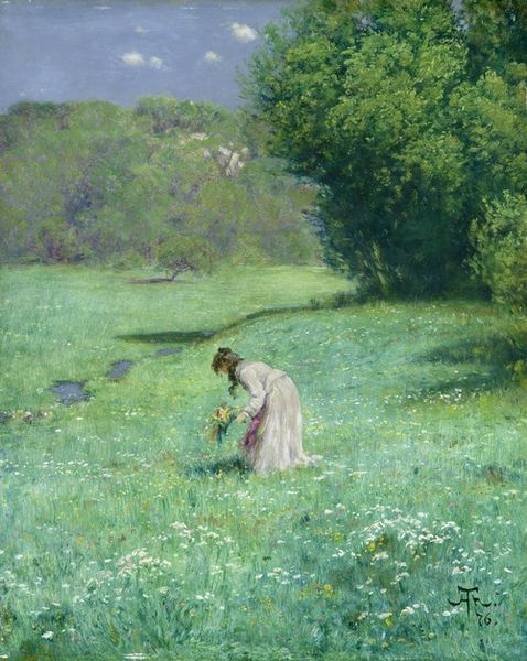 Woodland Meadow - Hans Thoma - 1876