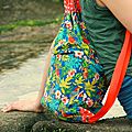 <b>Couture</b> : Un nouveau sac à dos coloré avec des perroquets