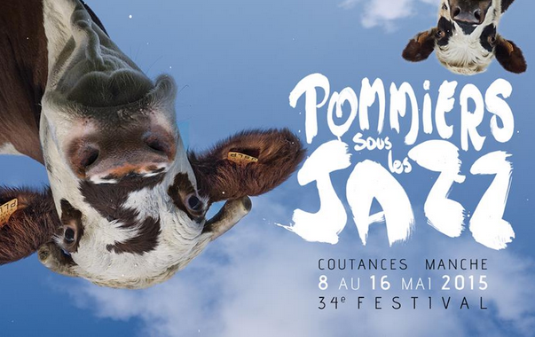 festival jazz sous les pommiers Coutances 2015 affiche visuel