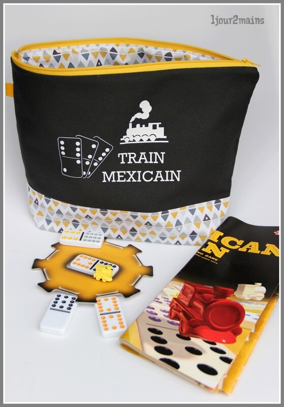 trousse train mexicain