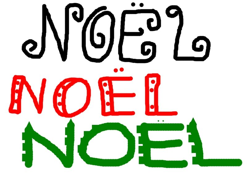 107_Noël et nouvel an_4 lettres pour Noël (0a)