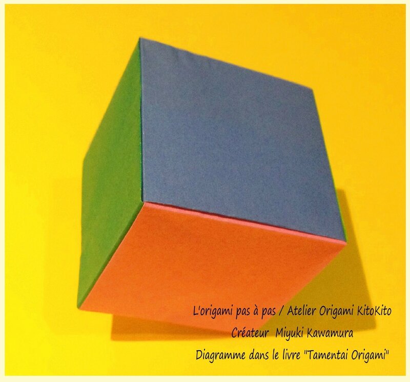 Atelier Origami KitoKito_Cube Polyèdre