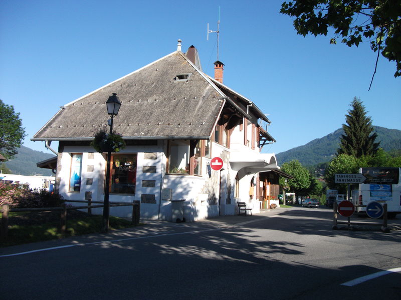 Samoëns nouvelle gare (Haute-Savoie)