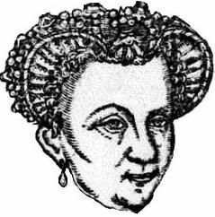 Anne d'Este duchesse de Guise et de Nemours vers 1570