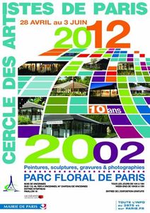 AFFICHE PARC FLORAL DE PARIS 2012