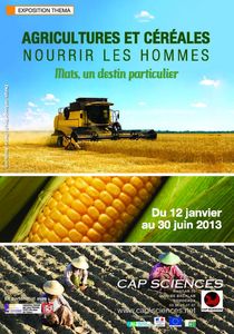 affiche agriculture et cereales cap sciences