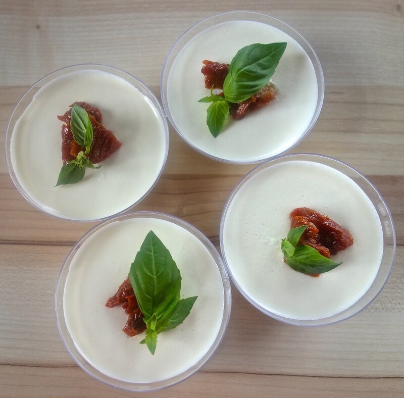 panna cotta à la fèta