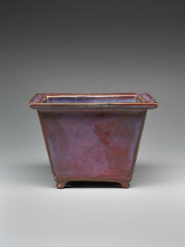 Rectangular Flowerpot with Four Small Feet, Ming dynasty, 1368-1644, probably 15th century (10)