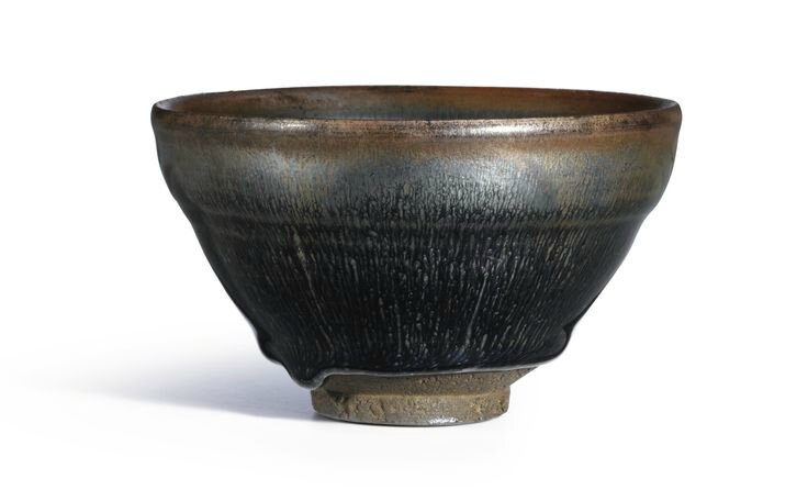 A rare 'Jian' 'Hare's fur' 'Temmoku' tea bowl, Southern Song Dynasty