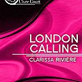 London Calling, <b>Editions</b> <b>L</b>'<b>ivre</b>-<b>Book</b>