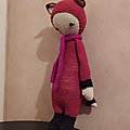 #Crochet : #Amigurumi Fibi the Fox, Lalylala