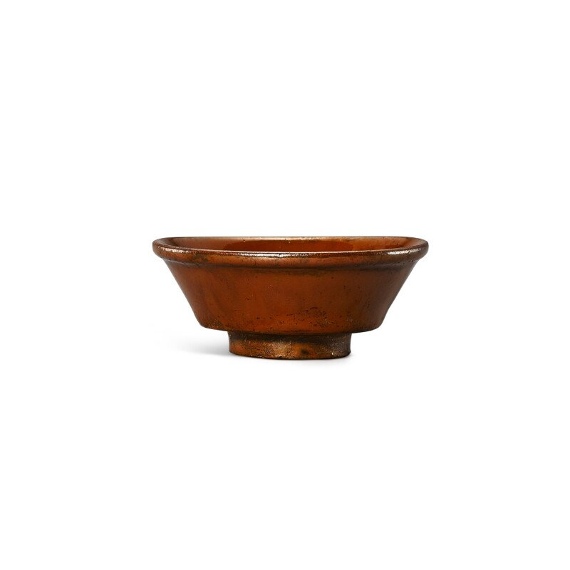 A persimmon-glazed dish, Northern Song – Jin dynasty