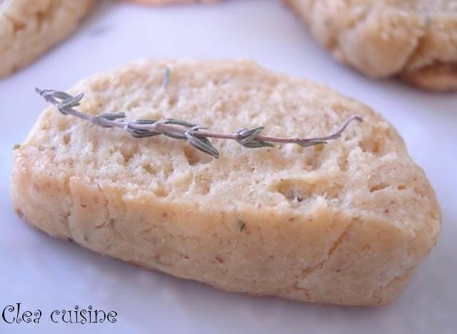 Sablés au fromage de chèvre