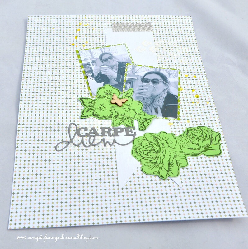 page fannyseb 3 défi 2 avril 2018 THE SCRAPSISTERS