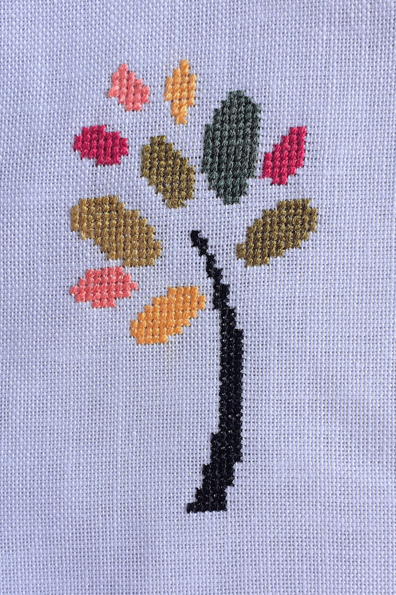 arbre coloré de Michèle G