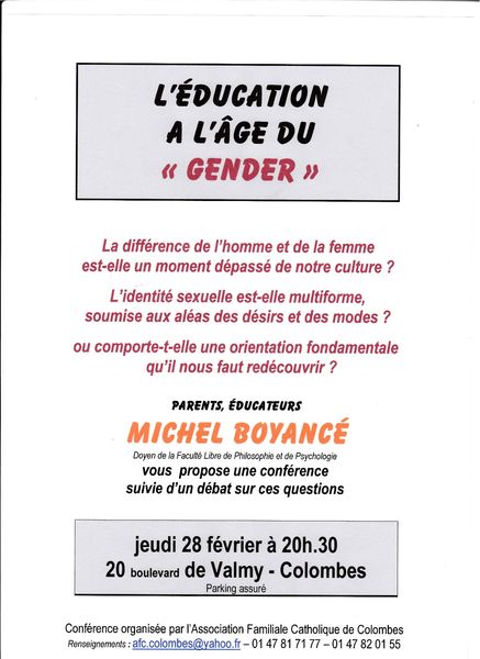 conf gender colombes