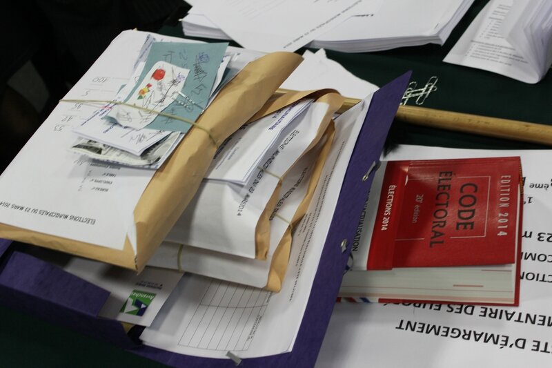 élections municipales Avranches 2014 pochettes