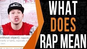 What Does Rap Mean? I Have A Surprising Answer! - YouTube