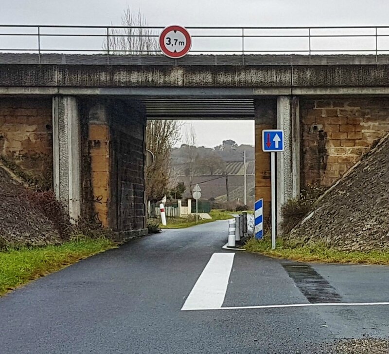 Pont SNCF Route de Saint-André-du-Bois 8 décembre 2017 (2)