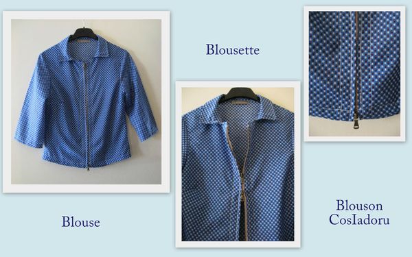 Blouse, blousette, blouson1