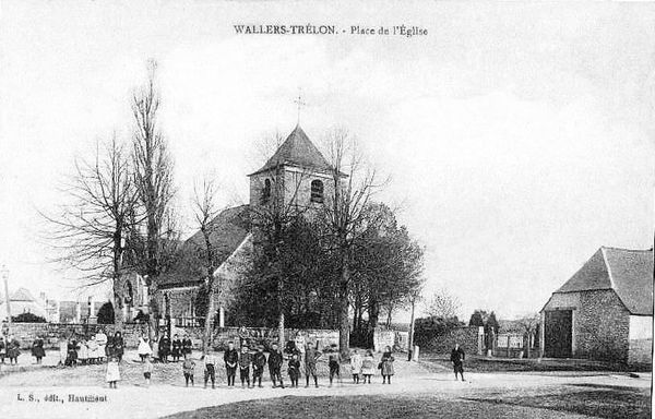 Wallers-Trélon-Place de l'église