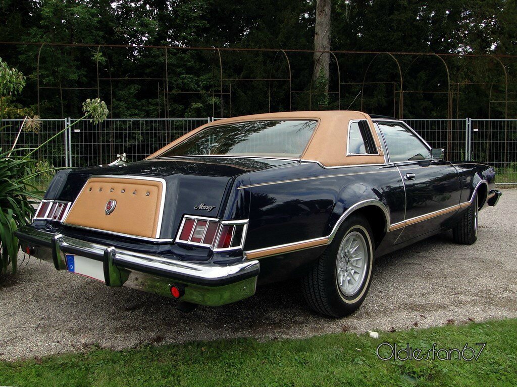 mercury cougar xr7 hardtop coupe 1977 1978 b