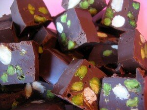Bouchées de chocolat très gourmandes