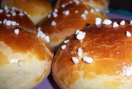 Gros pains au lait pour les gourmands !!! recettes Petits pains moelleux