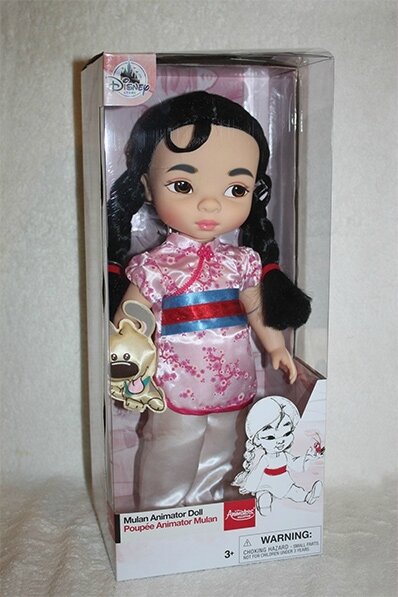 Grandes poup es Disney Animators Collection Mulan version 2017