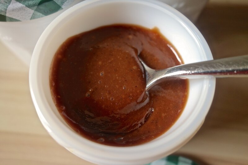 pâte à tartiner chocolat au lait, noix de pécan, sirop d'érable